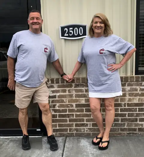 [⚠️ Suspicious Content] John And Deb Pyland, owners of Seark Heating & Air